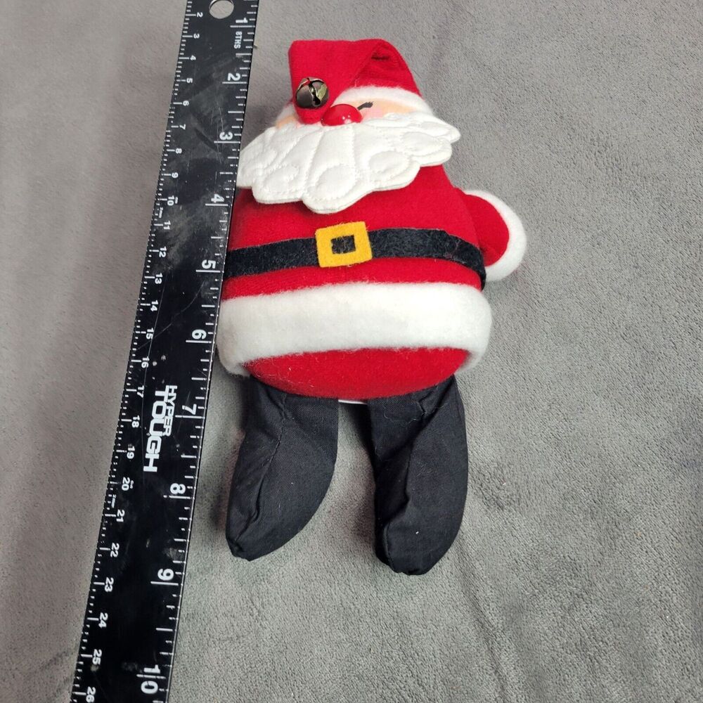 Vintage Hallmark‎ Santa Claus Bean Bag Plush Toy - Picture 2 of 9